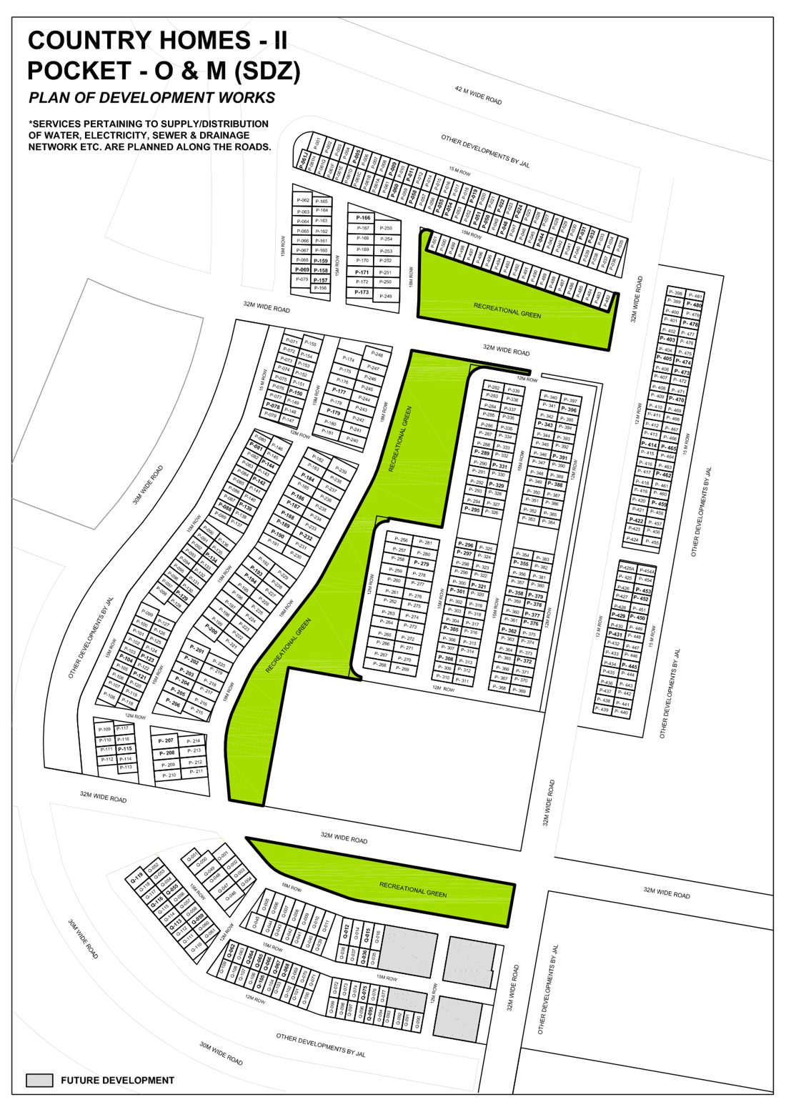 Jaypee Greens Country Homes-Ii, Sdz, Yew