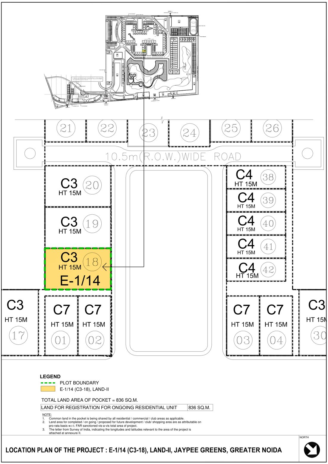 Jaypee Greens, E-1/14 Land 2, Greater Noida