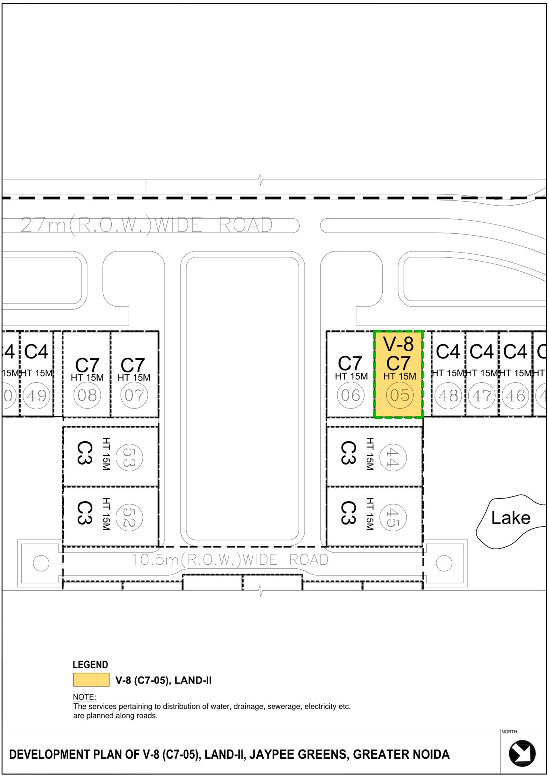 Jaypee Greens, V-08 Land 2, Greater Noida