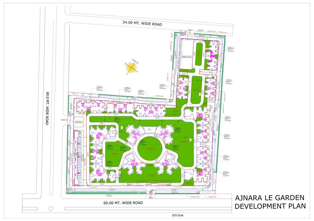 Le Garden (Phase-1, Tower D E F & G)