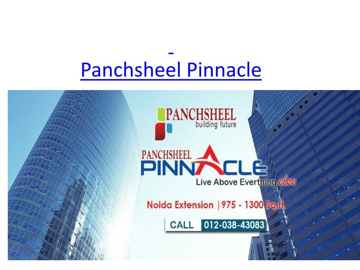 Panchsheel Pinnacle Phase-2 (Tower F1)part Of Panc